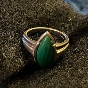 Stunning Green Gemstone Ring
